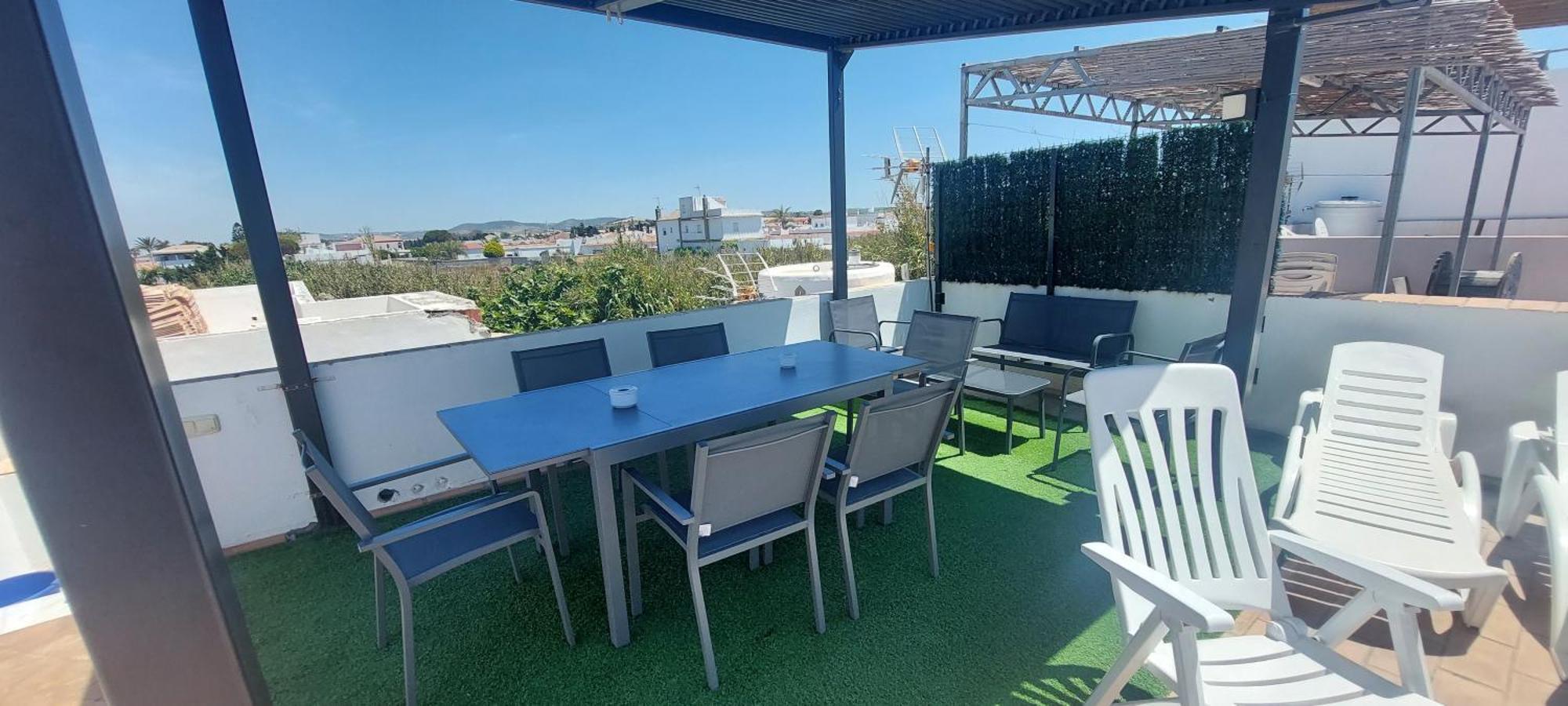 Casa Totalmente Nueva A 50 Metros De La Playa Villa El Palmar  Buitenkant foto